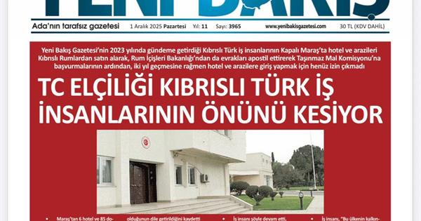 Günün Gazete Mahşetleri / Yeni Bakış Gazetesi