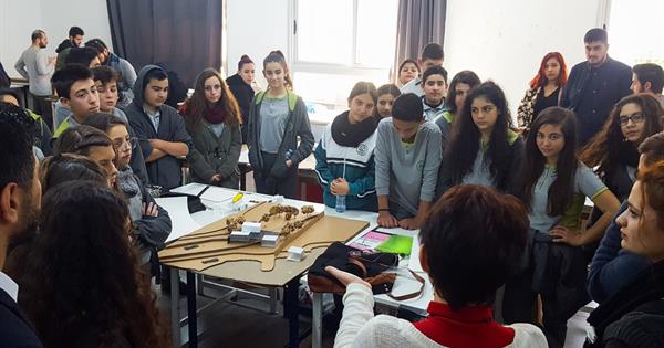 Çanakkale Secondary School Students Visited EMU Interior Architecture Studios