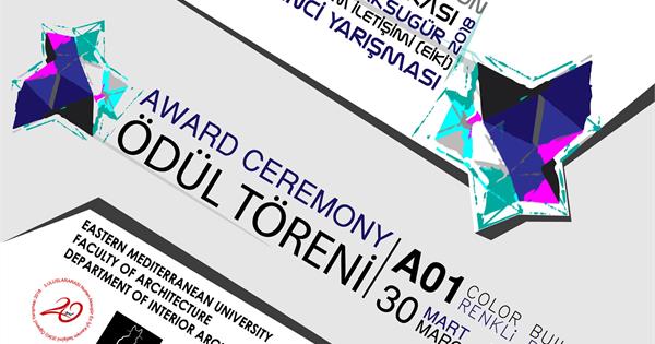 Award Ceremony Organized for EMU International Nurten Aksugür Best Concept Communication Student Competition