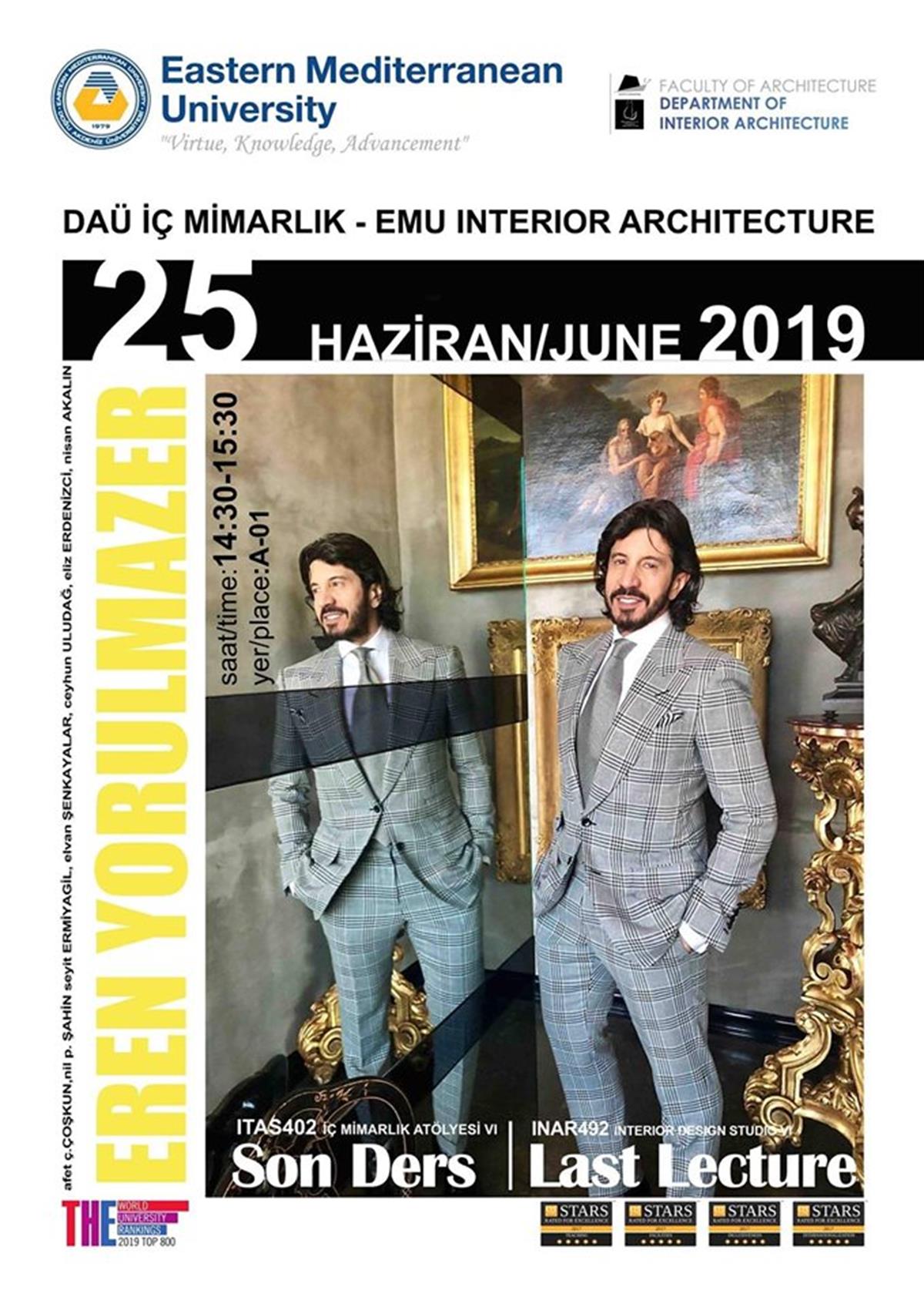 Bu bir son daha..... Bahar 2018|2019